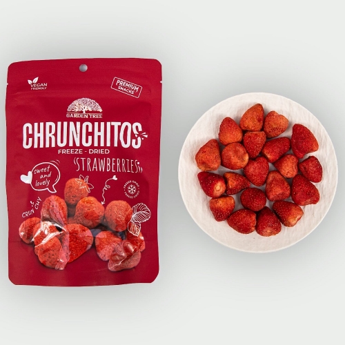 Chrunchitos, полуниця сублімована