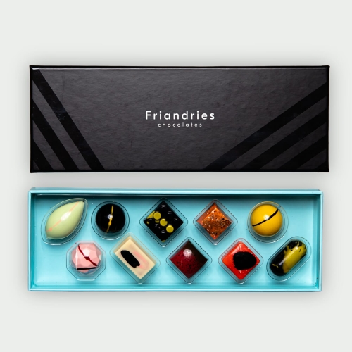 Kolekcja wykwintnych pralin