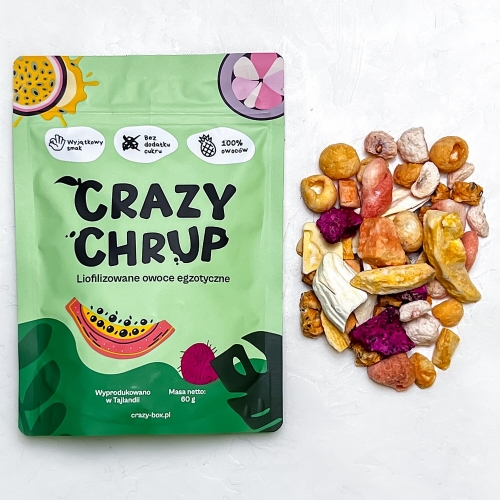 Crazy Chrup, Liofilizowane owoce egzotyczne