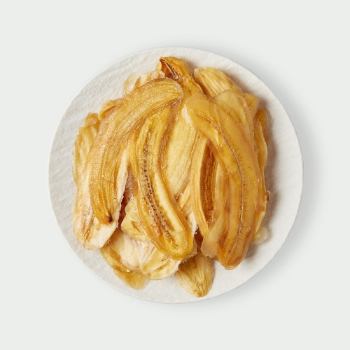 Plastry banana suszone jasne