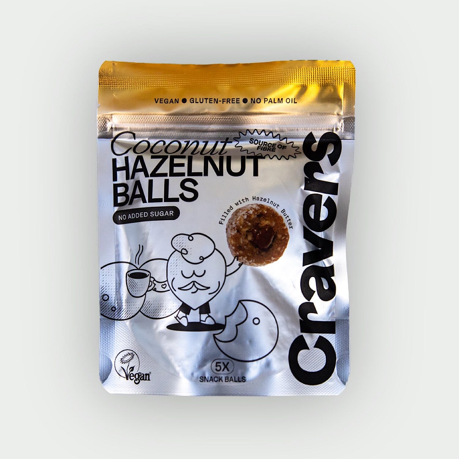 Kokosowe Kulki z Orzechem Laskowym