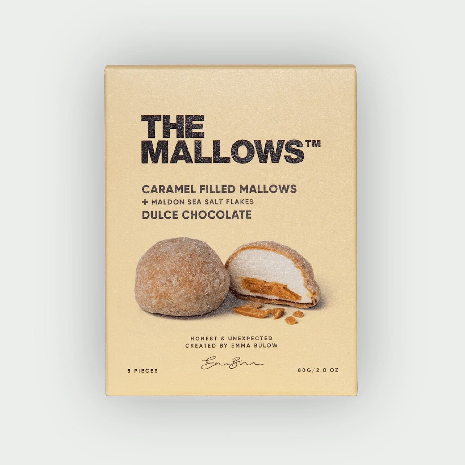 Pianki z karmelem w czekoladzie karmelowej dulce