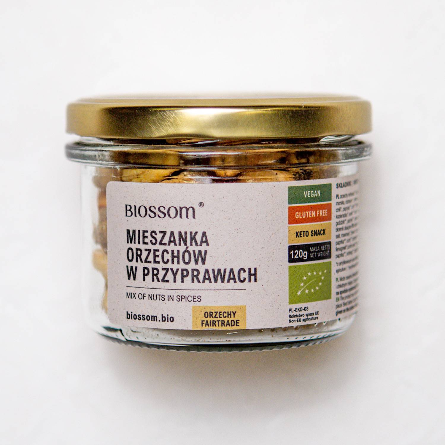 Mix orzechów z przyprawami BIO